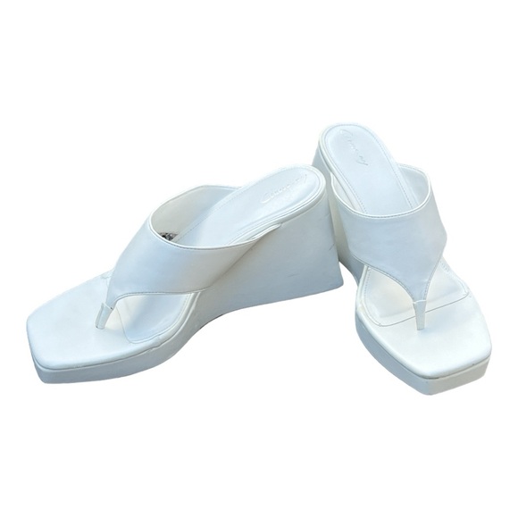 Sam Edelman Circus My Morina Thong Wedge Sandal Size 10 - Picture 9 of 12